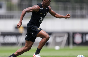 Felipe Augusto em ao no treinamento