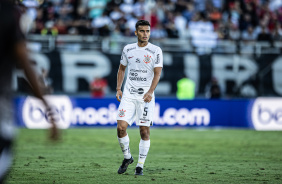 Fausto Vera em ao na partida contra o Red Bull Bragantino