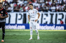 Romero durante derrota para o Red Bull Bragantino