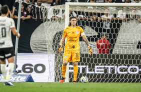 Cssio durante jogo do Corinthians contra o Atltico-MG