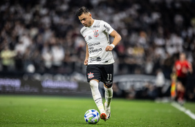 Romero durante jogo do Corinthians contra o Atltico-MG