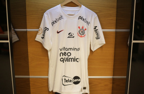 Camisa do Corinthians no vestirio