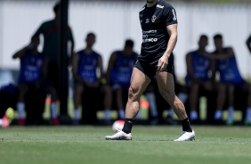 Rafael Ramos durante jogo-treino contra o Unio So Joo
