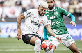 Yuri Alberto no jogo entre Corinthians e Guarani na estreia do Paulisto 2024