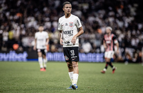 Kayke durante jogo do Corinthians contra o So Paulo