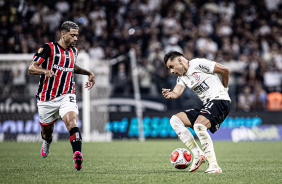 Romero durante jogo do Corinthians contra o So Paulo