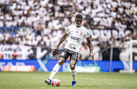 Flix Torres no jogo entre Corinthians e Novorizontino