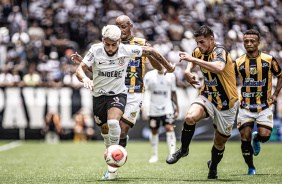 Yuri Alberto entrou no segundo tempo do jogo entre Corinthians e Novorizontino