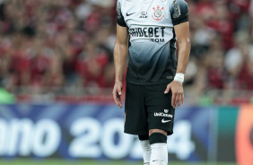 Romero em ao contra o Flamengo pelo Brasileiro