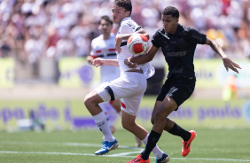Denner em ação durante final da Copinha contra o São Paulo