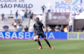Denner em campo durante final da Copinha
