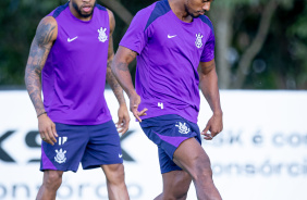 José Martínez e Carrillo em ação no treino