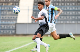 Nicolas Arajo em ao contra o Grmio pelo Brasileiro Sub-20 de 2025