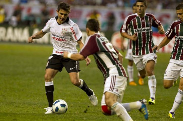 Durante a partida entre Fluminense x Corinthians, realizada esta tarde no est�dio do Engenh�o, na cidade do Rio de Janeiro, pela 23� rodada do Campeonato Brasileiro de 2011