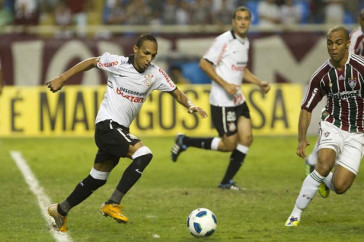 Durante a partida entre Fluminense x Corinthians, realizada esta tarde no est�dio do Engenh�o, na cidade do Rio de Janeiro, pela 23� rodada do Campeonato Brasileiro de 2011
