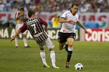 Durante a partida entre Fluminense x Corinthians, realizada esta tarde no est�dio do Engenh�o, na cidade do Rio de Janeiro, pela 23� rodada do Campeonato Brasileiro de 2011