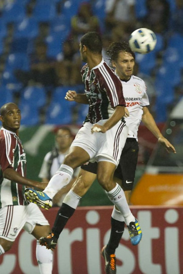 Durante a partida entre Fluminense x Corinthians, realizada esta tarde no est�dio do Engenh�o, na cidade do Rio de Janeiro, pela 23� rodada do Campeonato Brasileiro de 2011