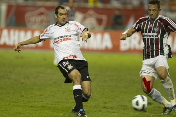 Durante a partida entre Fluminense x Corinthians, realizada esta tarde no est�dio do Engenh�o, na cidade do Rio de Janeiro, pela 23� rodada do Campeonato Brasileiro de 2011