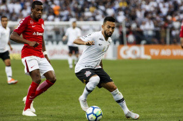 Clayson foi titular contra o Internacional, na Arena Corinthians, pelo Brasileir�o