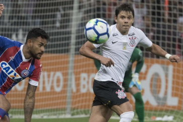 Romero foi titular na partida de hoje contra o Bahia