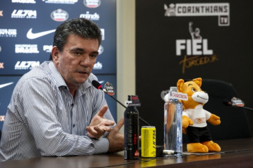 Presidente do Corinthians concede entrevista