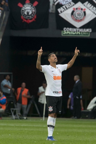 Ralf no jogo contra o Santos, pelo Paulist�o 2019, na Arena Corinthians