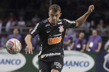 Carlos Augusto durante jogo contra o S�o Paulo, na final do Campeonato Paulista