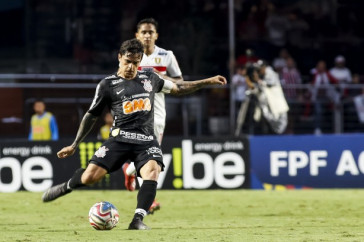 Lateral Fagner durante primeiro jogo da final contra o S�o Paulo, pelo Campeonato Paulista