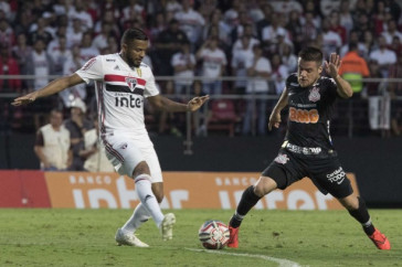 Ramiro em partida contra o S�o Paulo, pela final do Paulist�o 2019