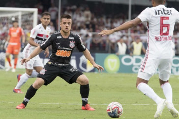 Ramiro no jogo contra o S�o Paulo, pela final do Campeonato Paulista
