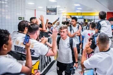 Delega��o do Corinthians Sub-20 chega ao Esp�rito Santo para semifinal contra o Flamengo