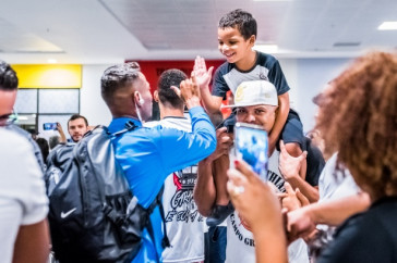Delega��o do Corinthians Sub-20 chega ao Esp�rito Santo para semifinal contra o Flamengo