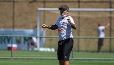 Sampaoli ainda não perdeu no comando do Atlético Mineiro