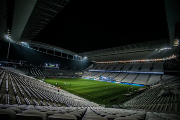 Arena Corinthians segue sem receber p�blico em seus jogos por conta da pandemia