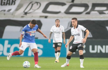 Ramiro no duelo contra o Bahia, pelo Brasileir�o, na Neo Qu�mica Arena