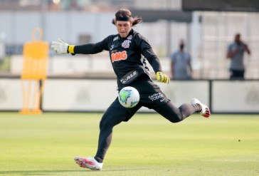 C�ssio no �ltimo treino antes do duelo contra RB Bragantino, pelo Campeonato Brasileiro