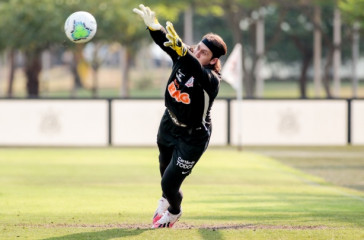 C�ssio no �ltimo treino antes do duelo contra RB Bragantino, pelo Brasileiro