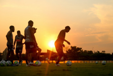 �ltimo treino do Corinthians antes do cl�ssico contra o Santos, pelo Brasileiro