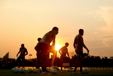 �ltimo treino do Corinthians antes do cl�ssico contra o Santos, pelo Brasileir�o