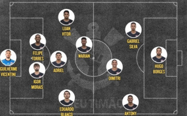 Escalação Sub-23 amistoso
