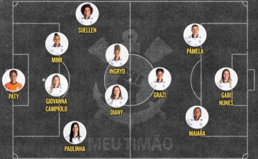 Timão veio com time alternativo