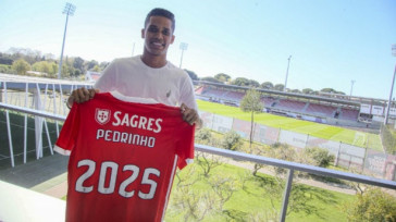 Pedrinho foi vendido ao Benfica por  18 milhes, cerca de R$ 119 milhes (cotao desta semana)