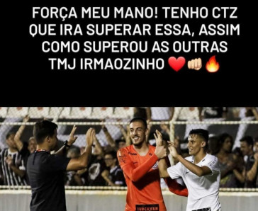 Xavier, Daniel Marcos, Guilherme Pezão, Donelli e Formiga foram alguns dos que mandaram mensagem a Mantuan