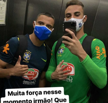 Xavier, Daniel Marcos, Guilherme Pezão, Donelli e Formiga foram alguns dos que mandaram mensagem a Mantuan