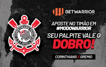 BetWarrior oferece aposta em dobro para jogo do Corinthians
