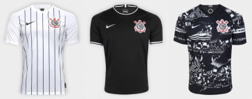 As camisas da temporada passada estão por R$ 99