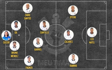 Corinthians escalado contra São Paulo