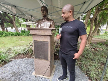 Inaugura��o busto Marcerlinho Carioca