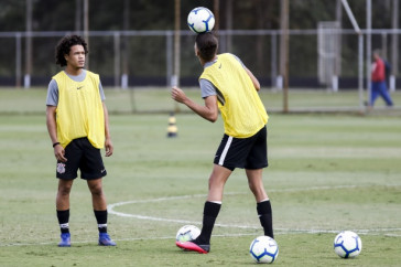 Treino físico do Corinthians Sub-20 nesta quinta-feira