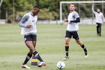 Treino físico do Corinthians Sub-20 nesta quinta-feira